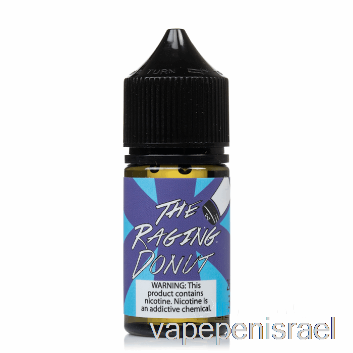 חד פעמי Vape Israel הסופגנייה המשתוללת - מלחי פייטר מזון - 30 מ"ל 25 מ"ג